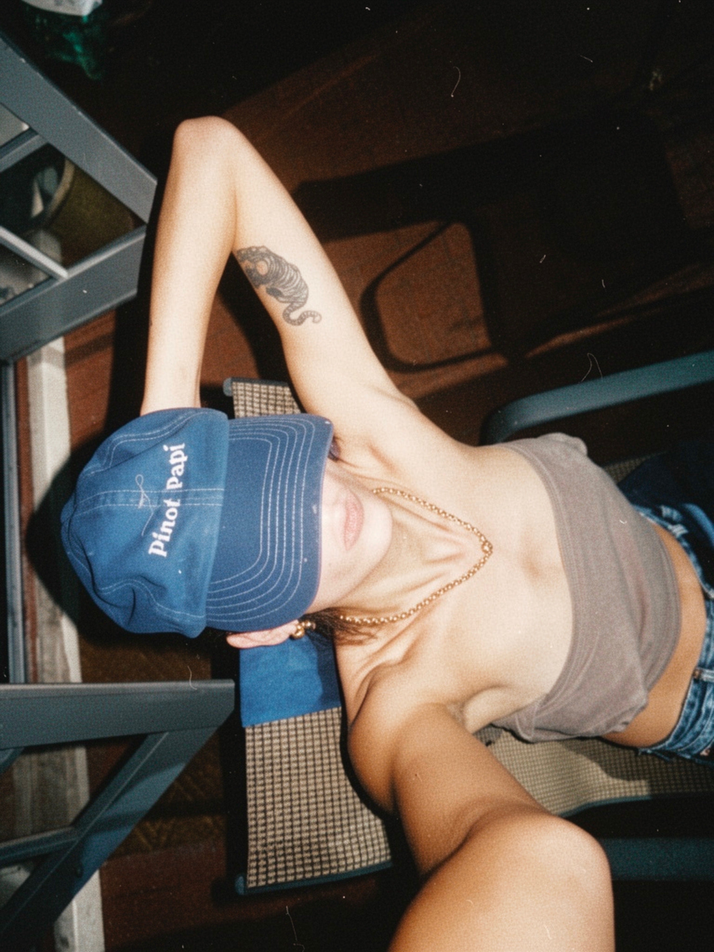 Pinot Papi Cap - Blue